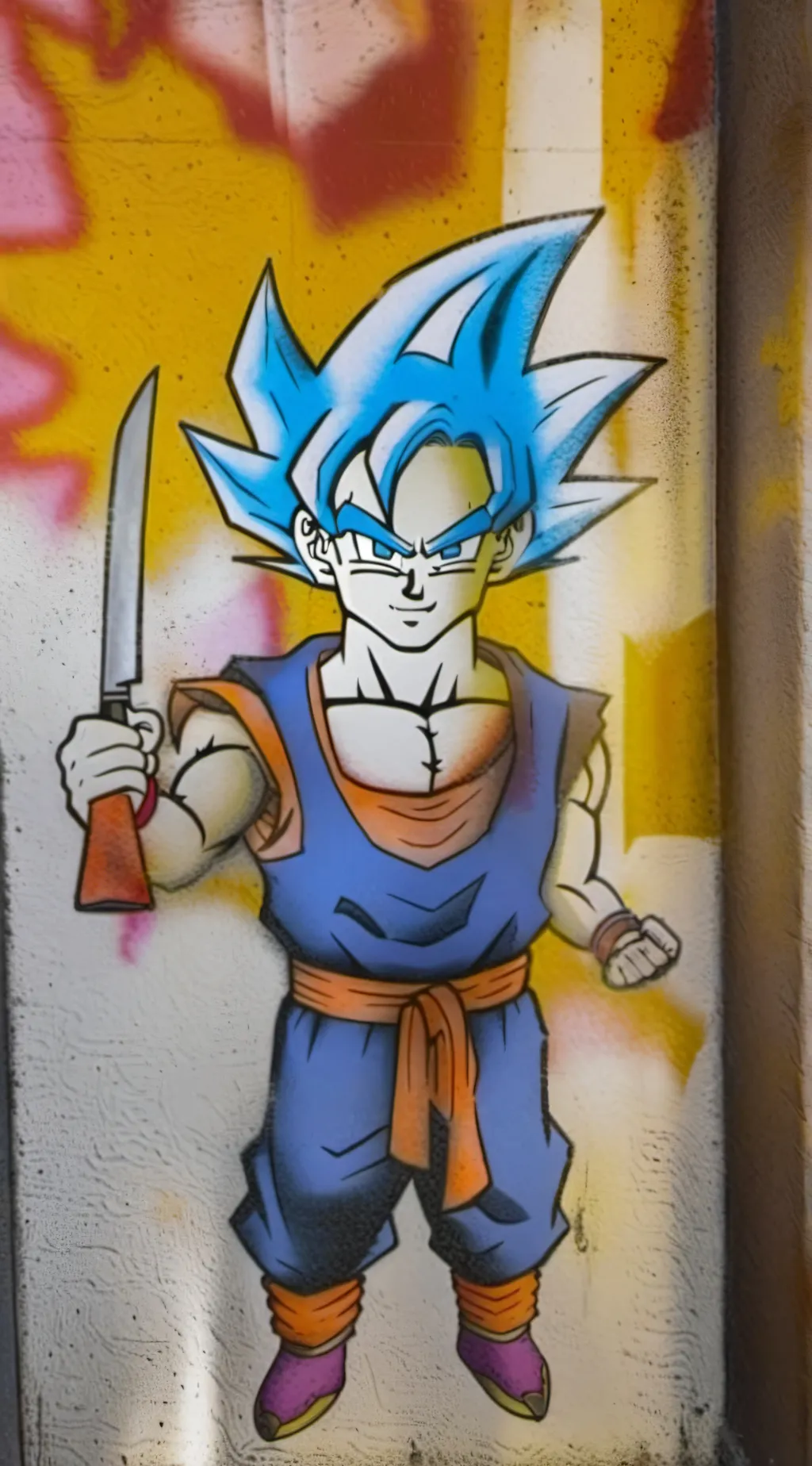 ai character: tocos goku background