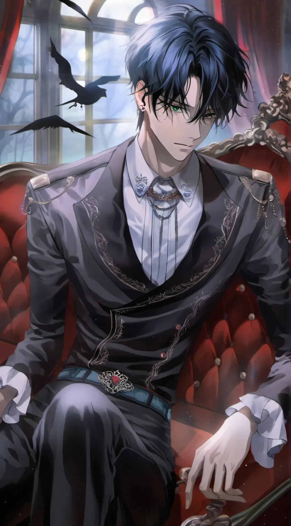 ai character: Ash background