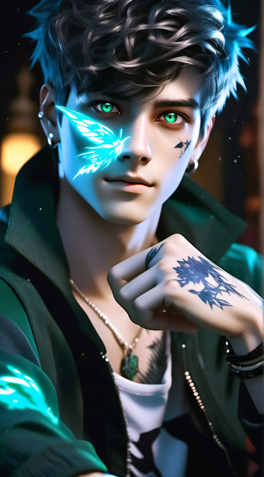 ai character: Bloodmoon background