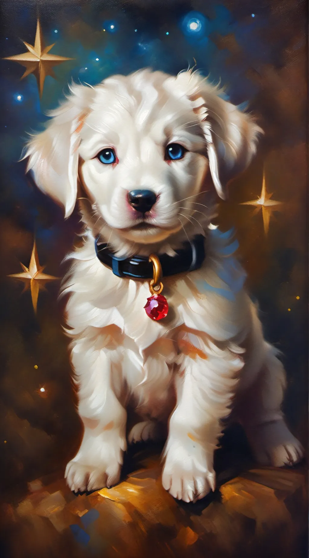 ai character: Ruby Roseheart background