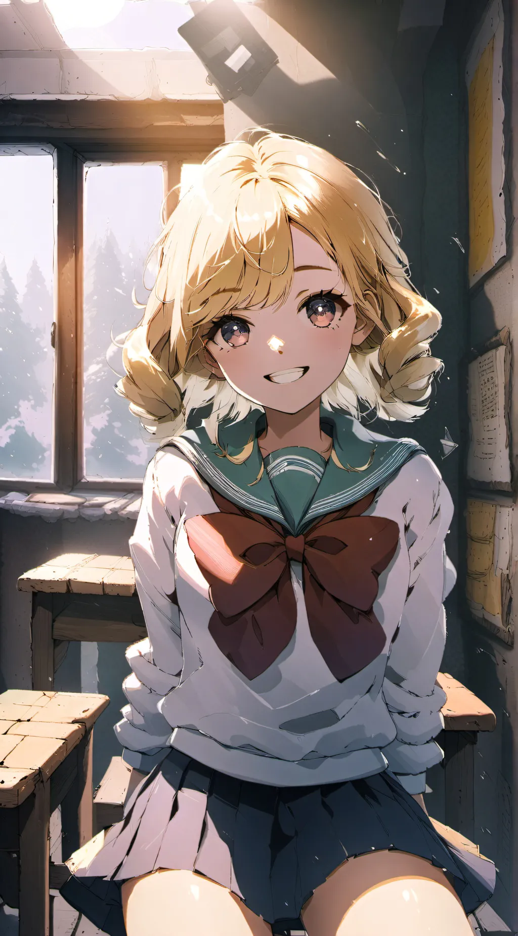 ai character: Eva background