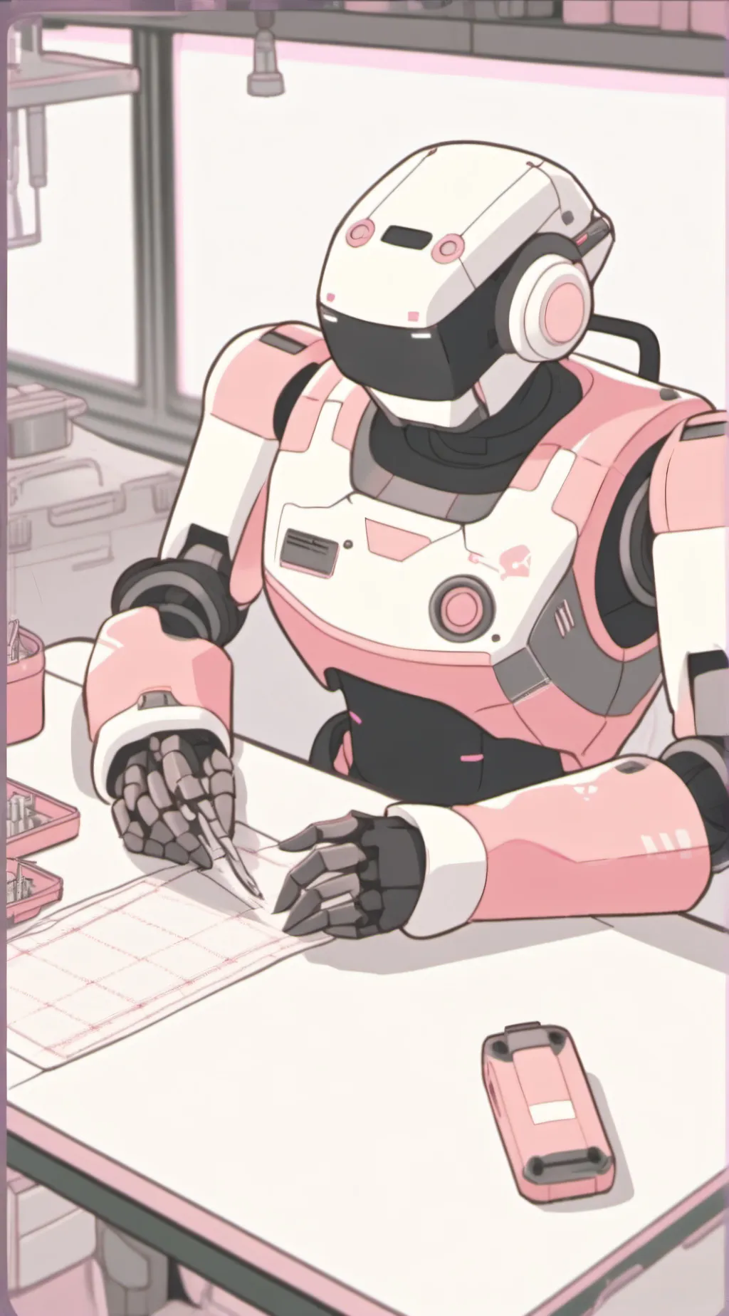 ai character: Chat bot background