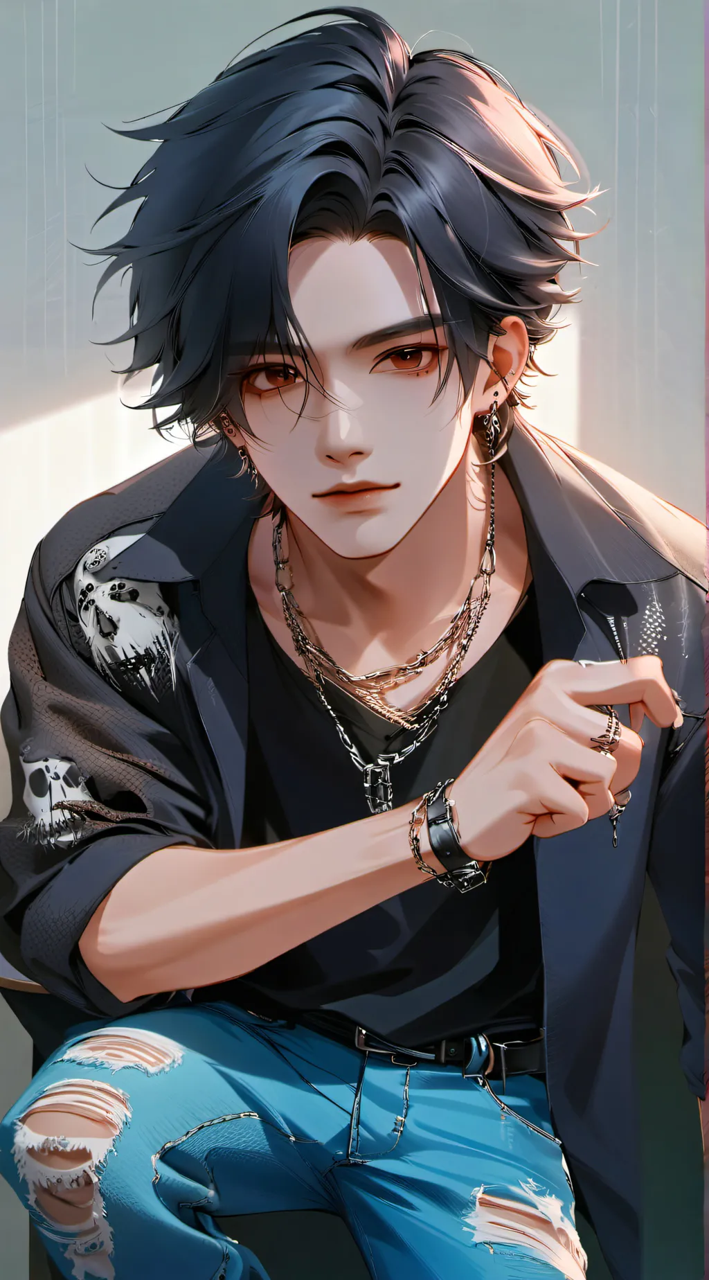 ai character: 💀 James 💀 background