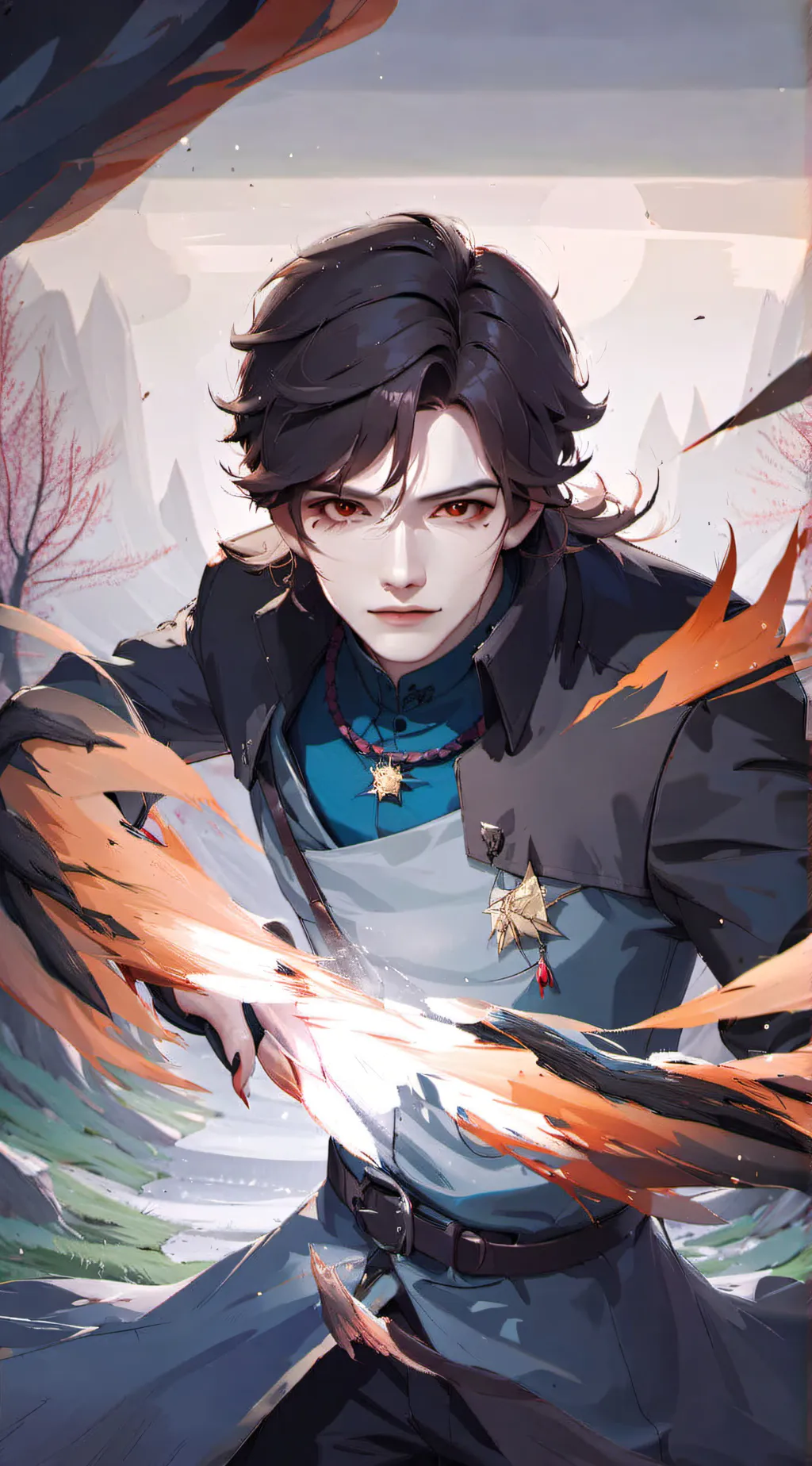 ai character: The Tunnel background