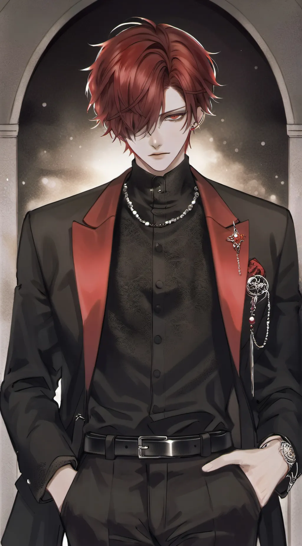 ai character: Lucifer  background