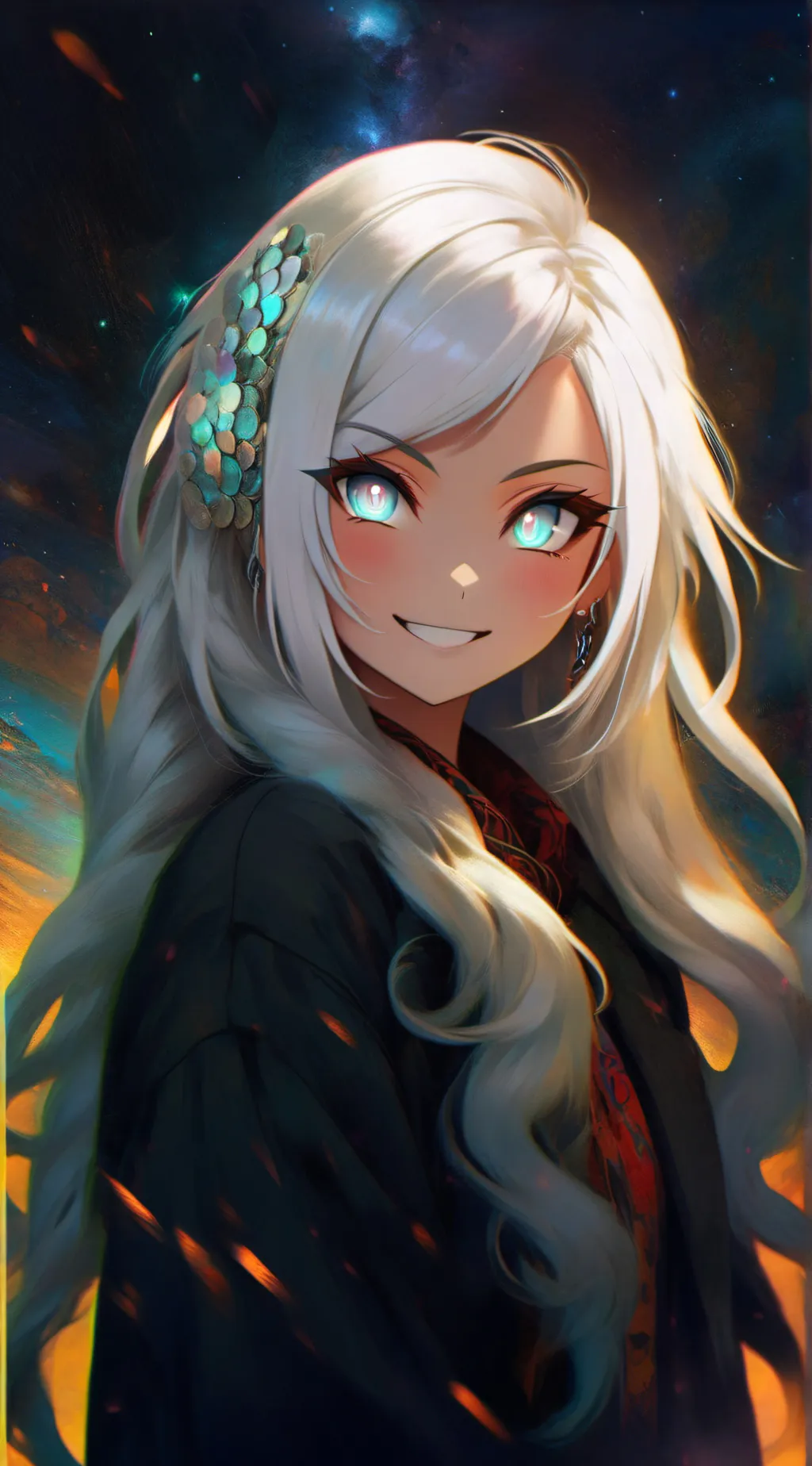 ai character: Valísha Wind-Vale background