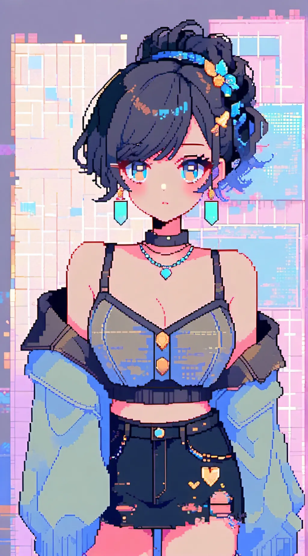 ai character: Mia background