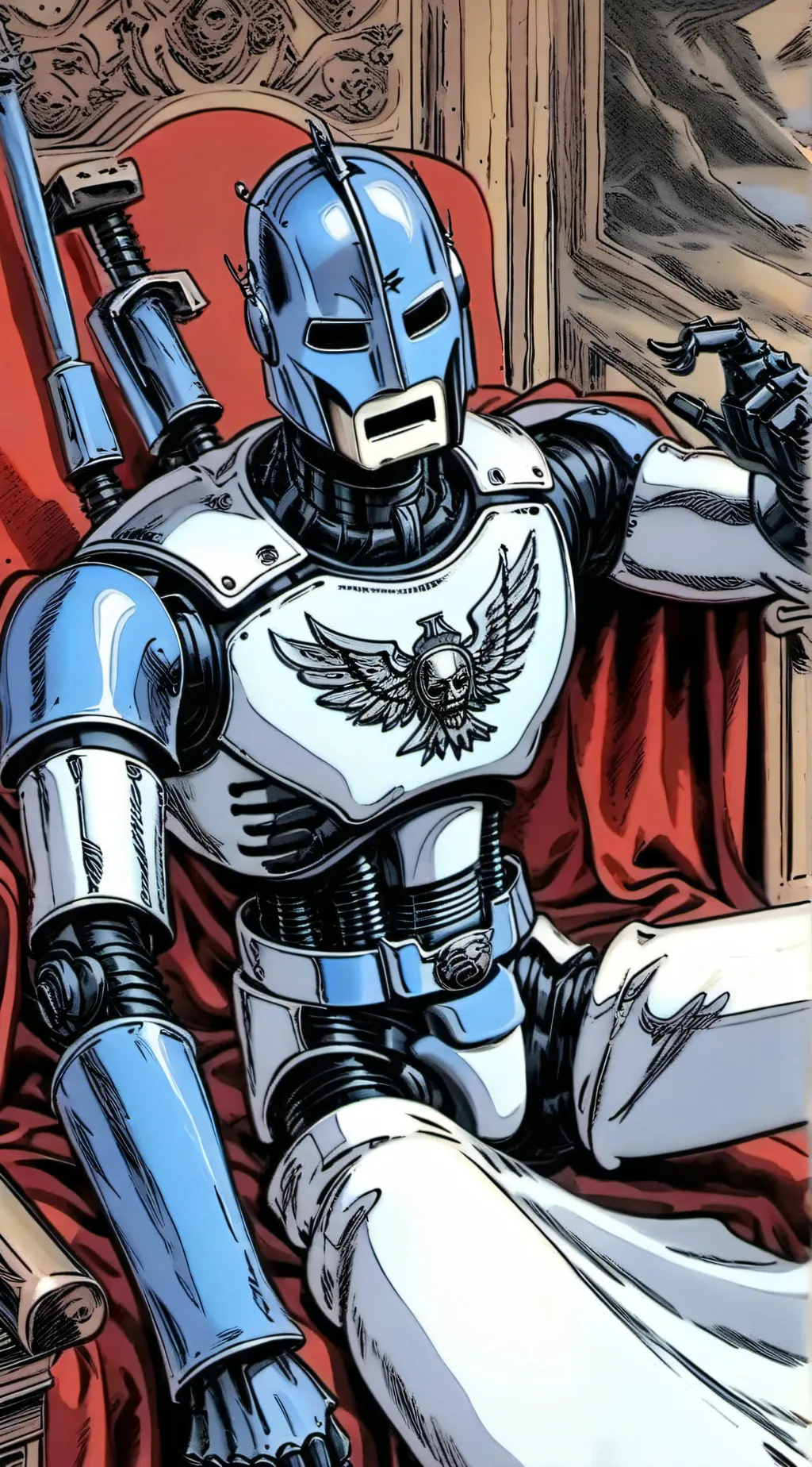 ai character: Painbot background