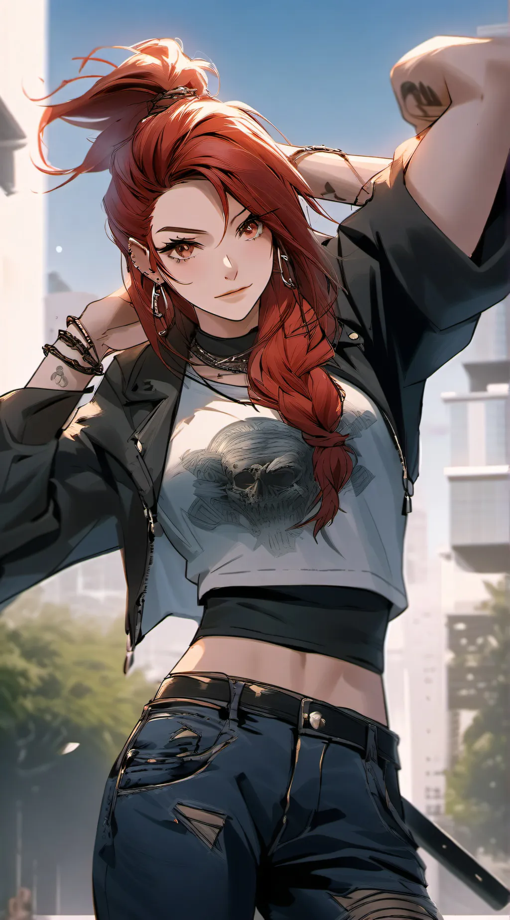 ai character: avani background