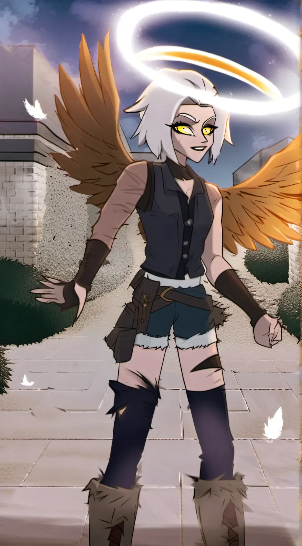 ai character: Lute (fallen) background