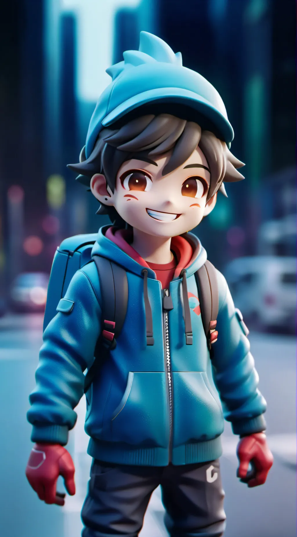 ai character: Cash School background