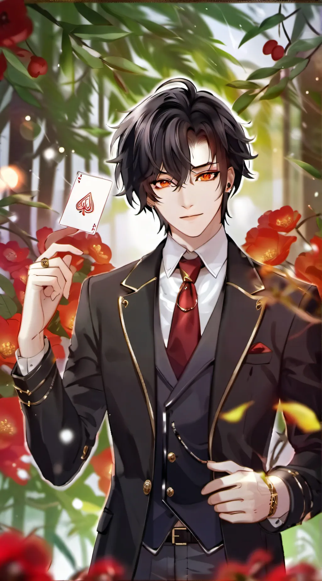 ai character: prince Alex  background