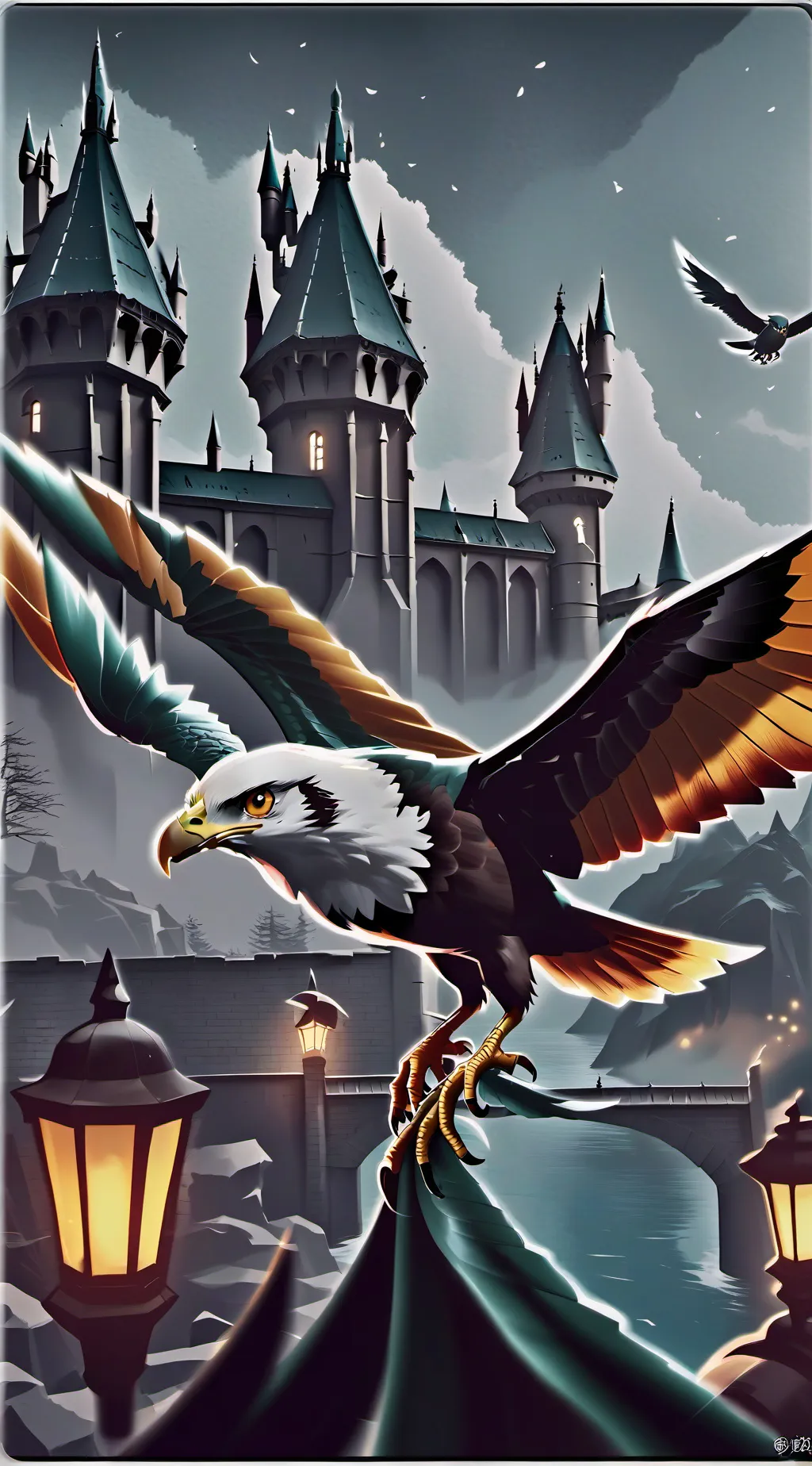 ai character: Slytheirn gang💚 background