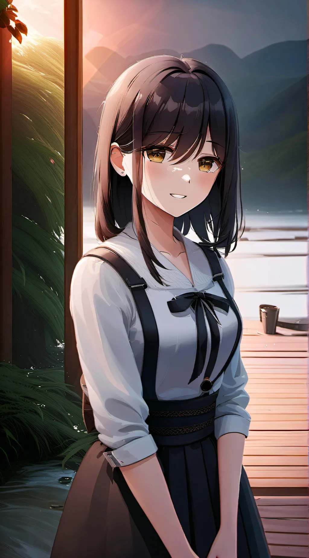 ai character: Lucy background