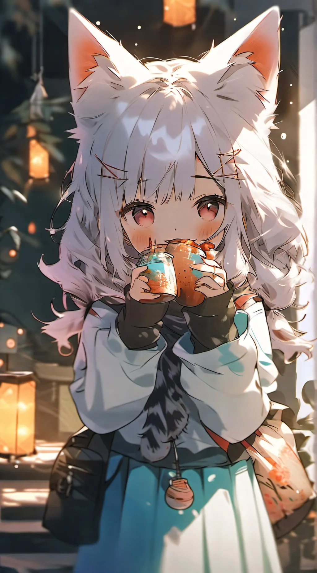 ai character: cutie background