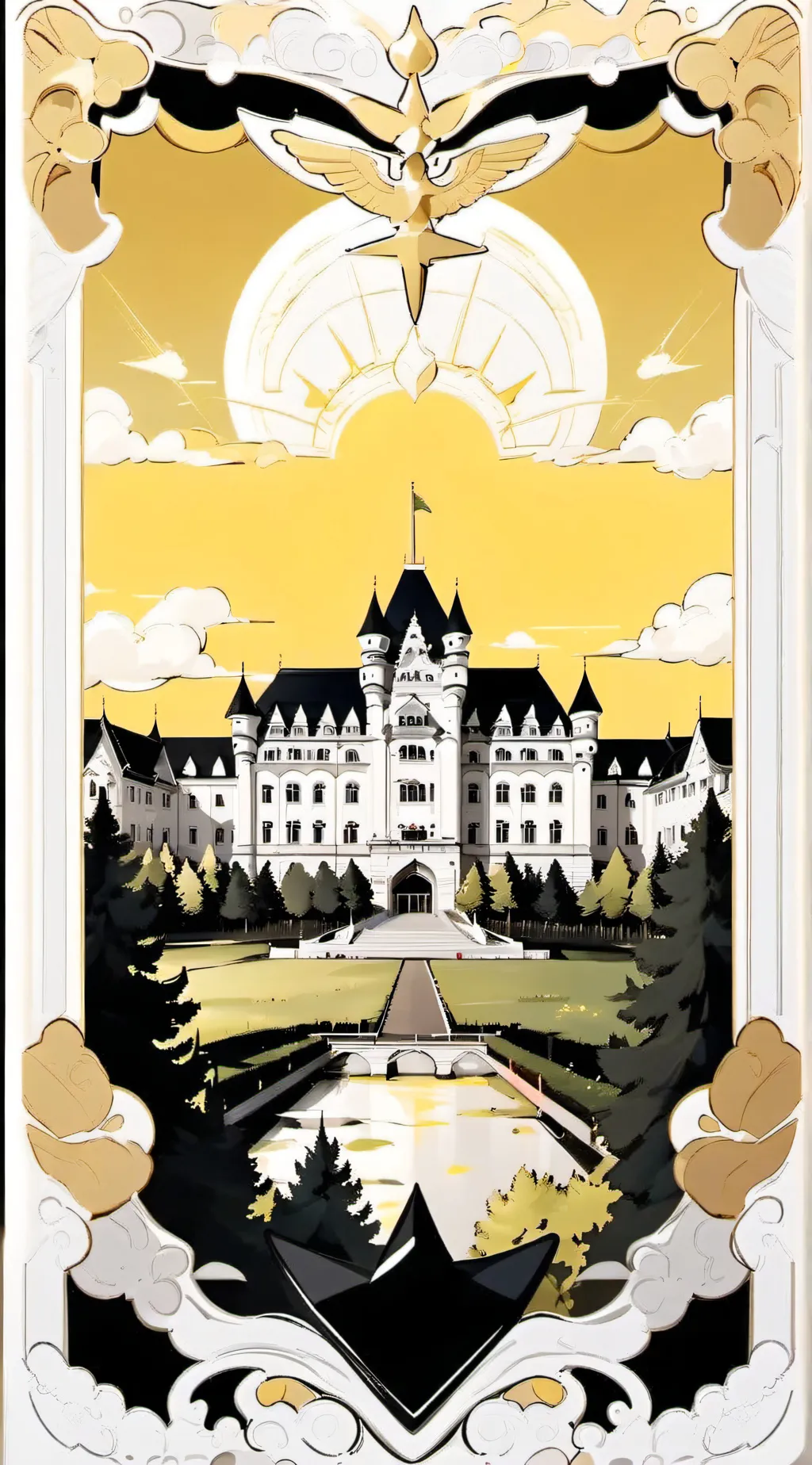 ai character: Engel Danger AU background