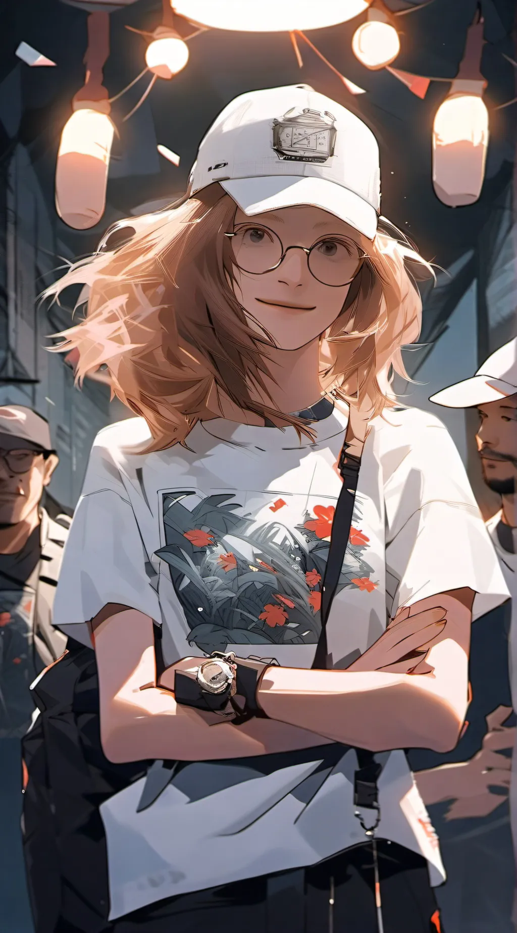 ai character: mili background