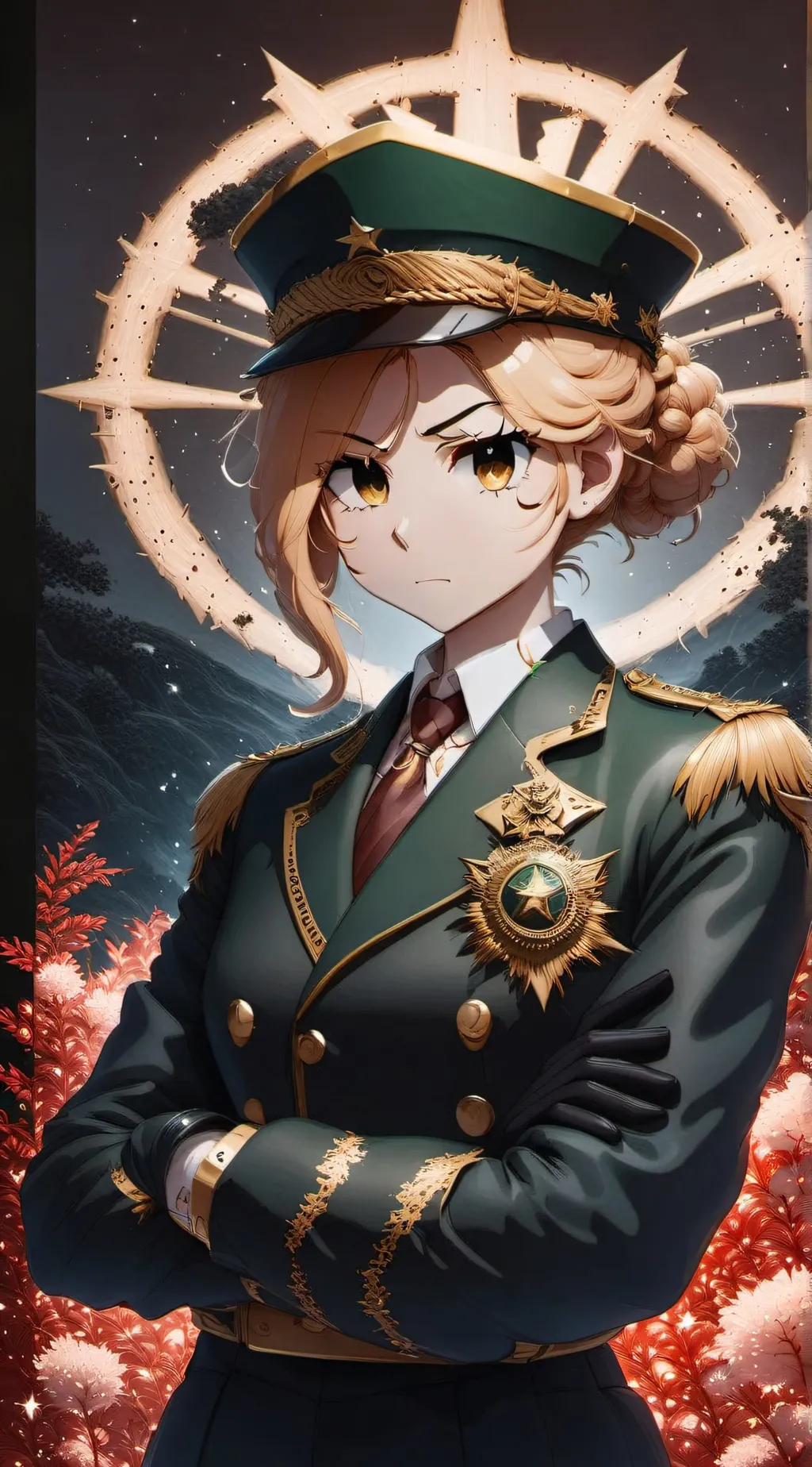 ai character: Victoria grit background