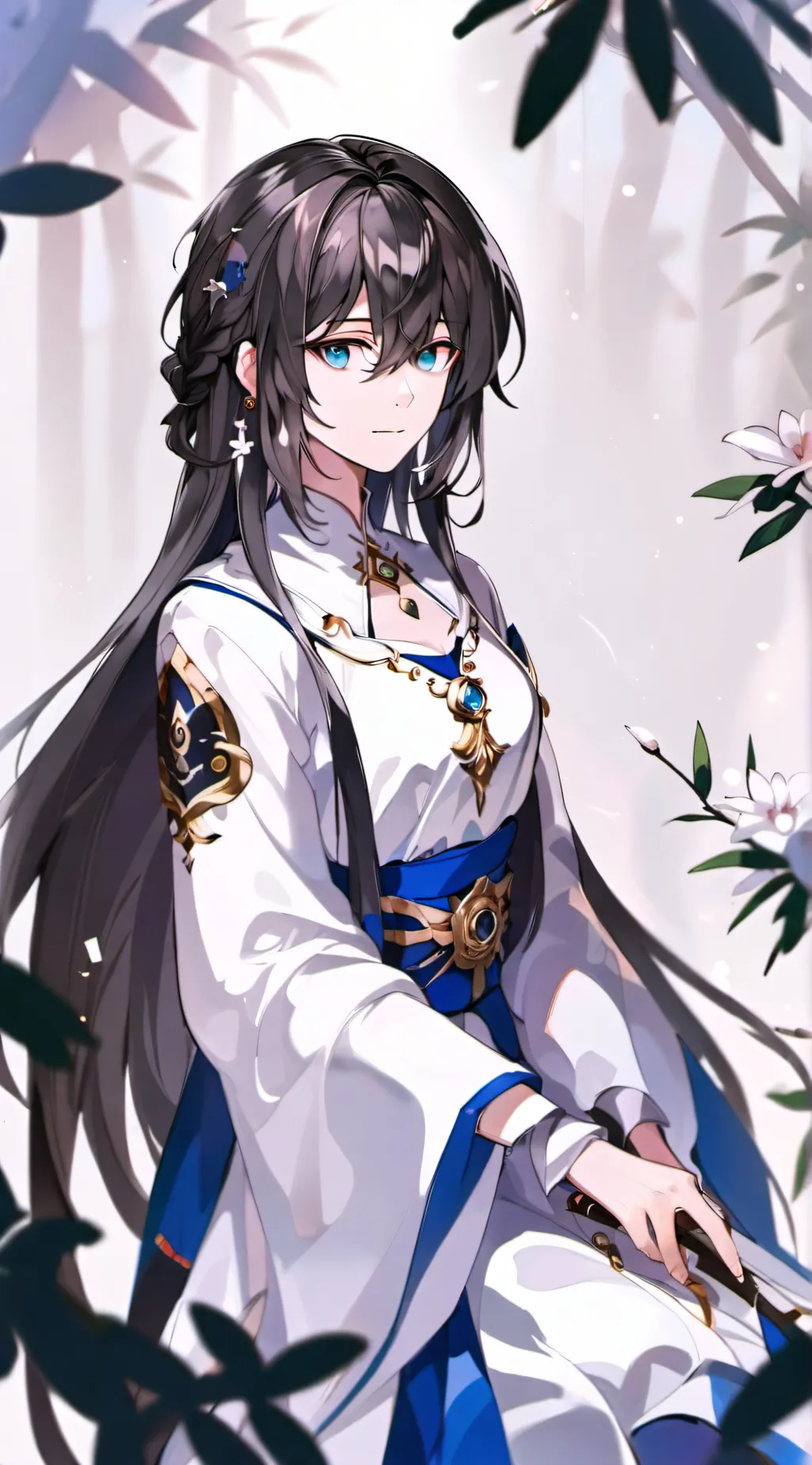 ai character: “Demon Slayer" background