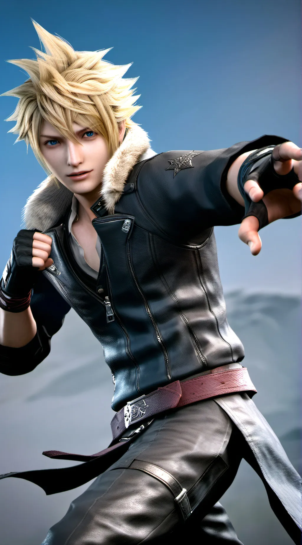 ai character: Leo  background