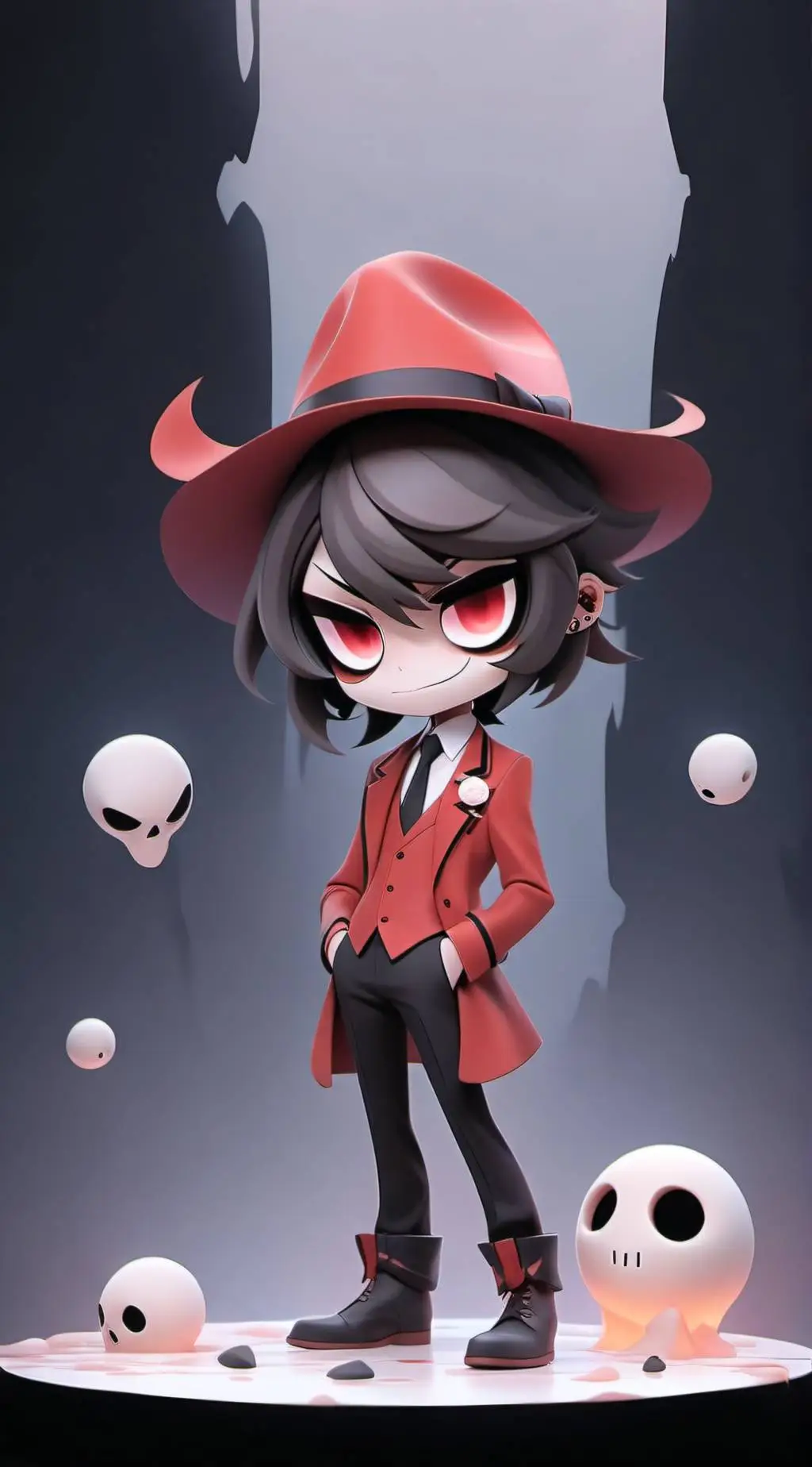 ai character: Hazbin hotel background