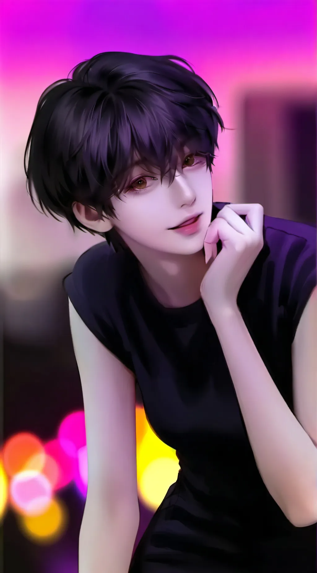 ai character: ඞ☻♥♕KZ♕♥☻ඞ background