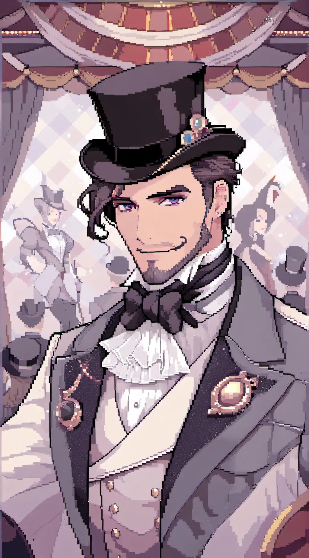 ai character: the circus background