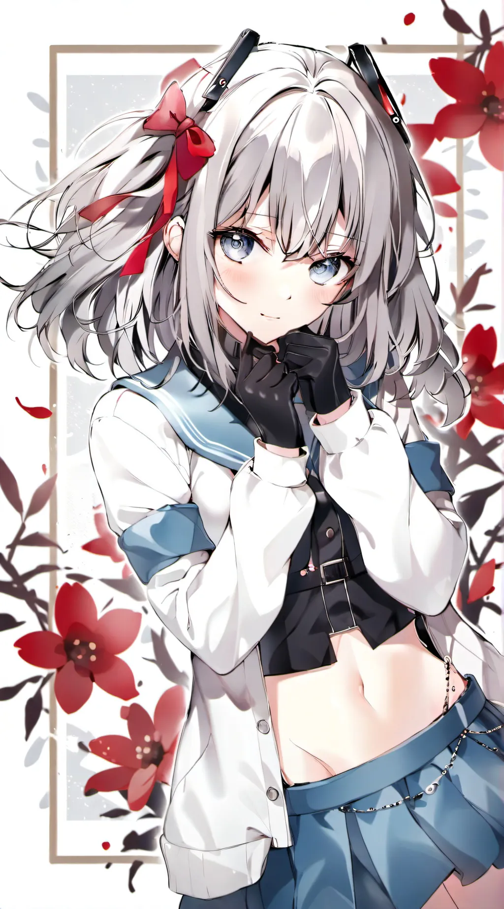 ai character: °•amelia•° background