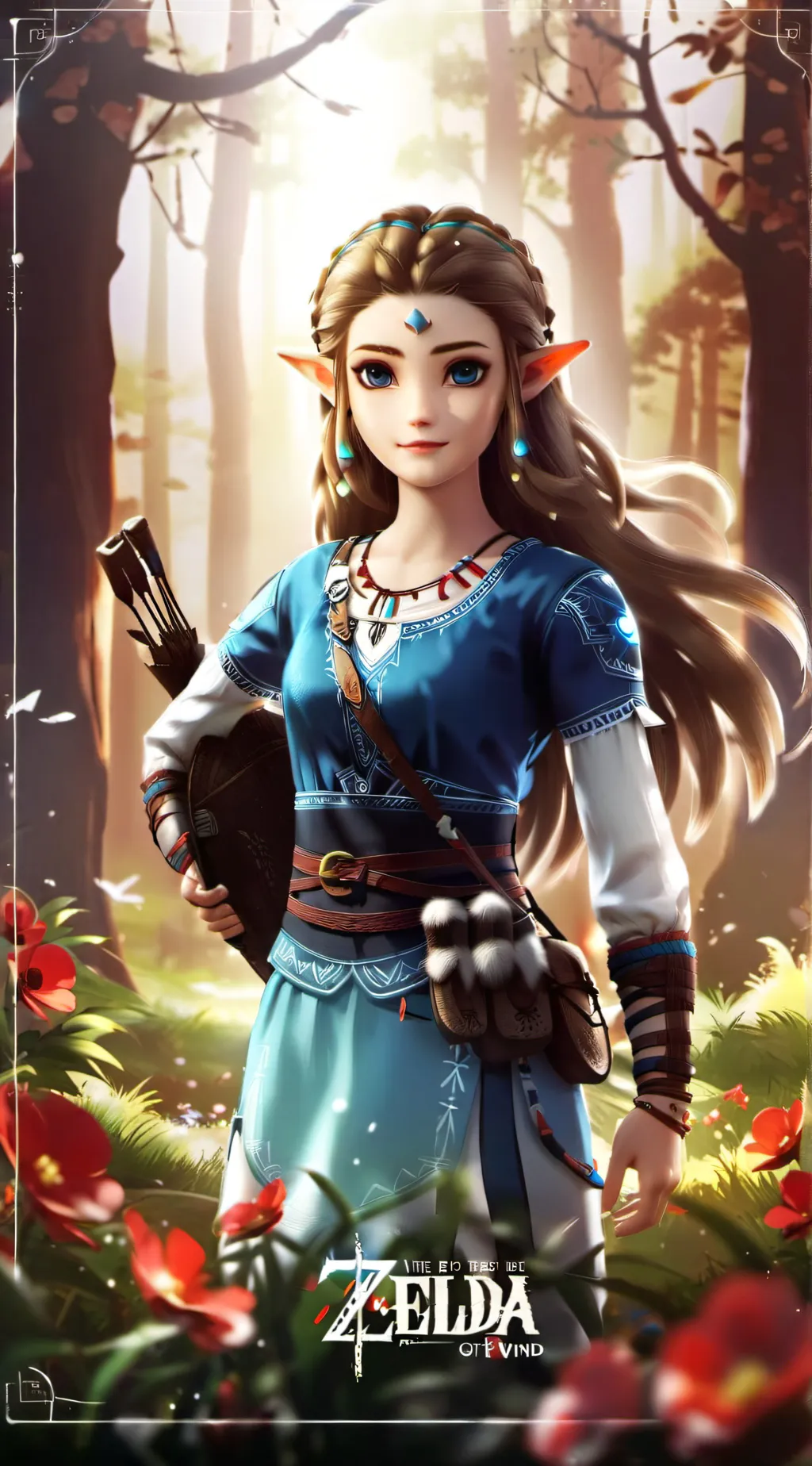 ai character: zelda background