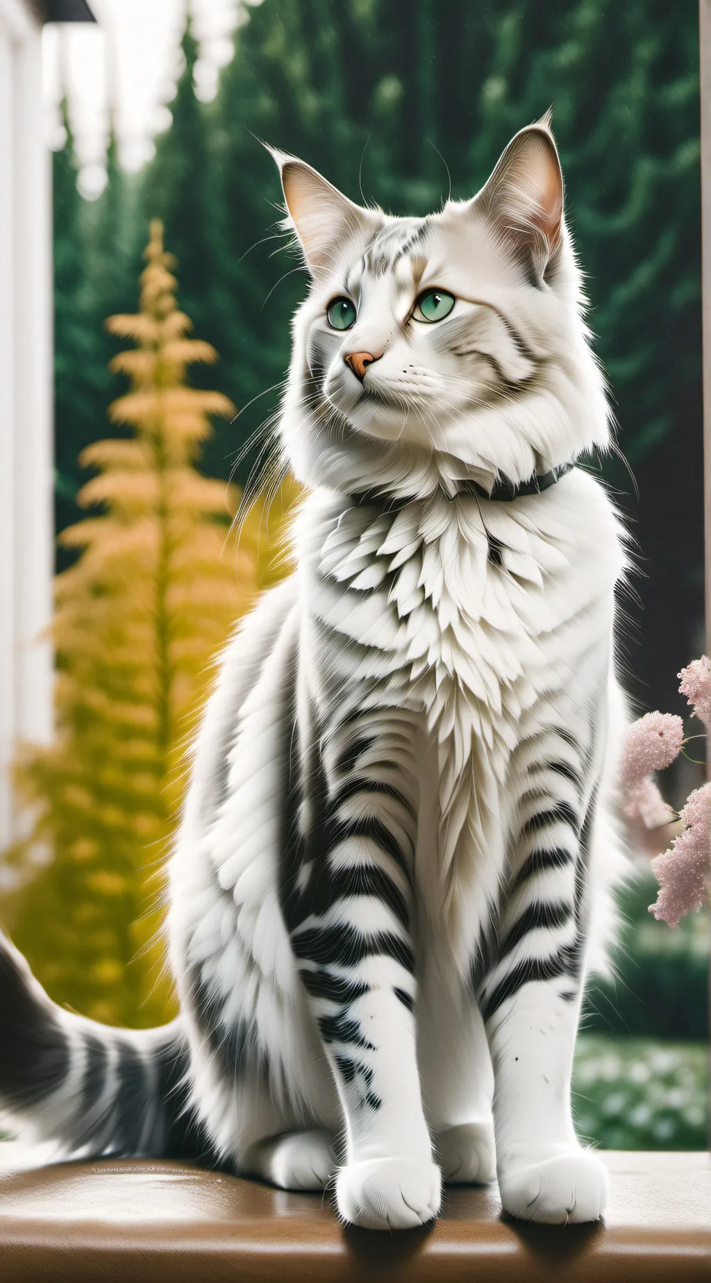 ai character: Miku background