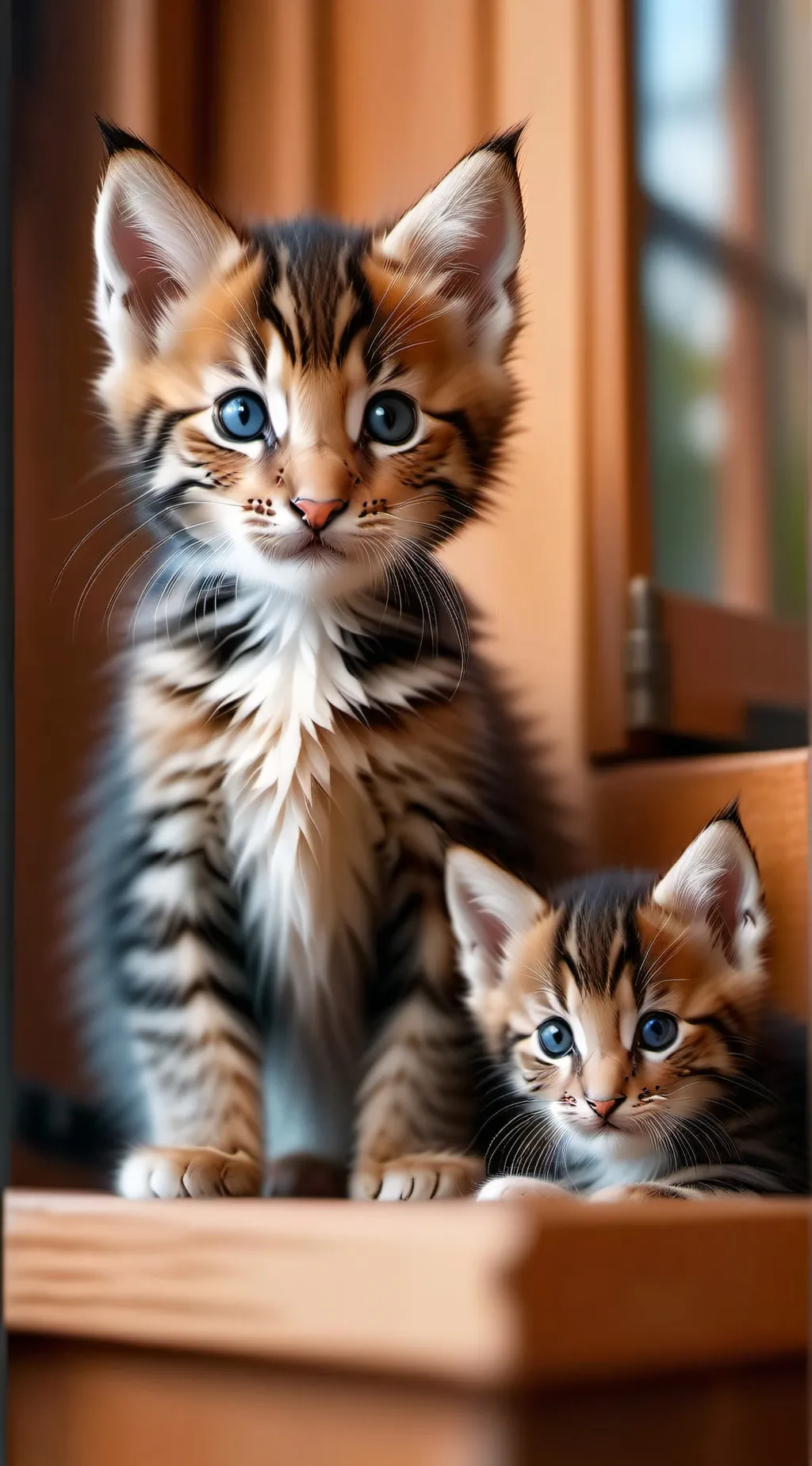 ai character: Cat background