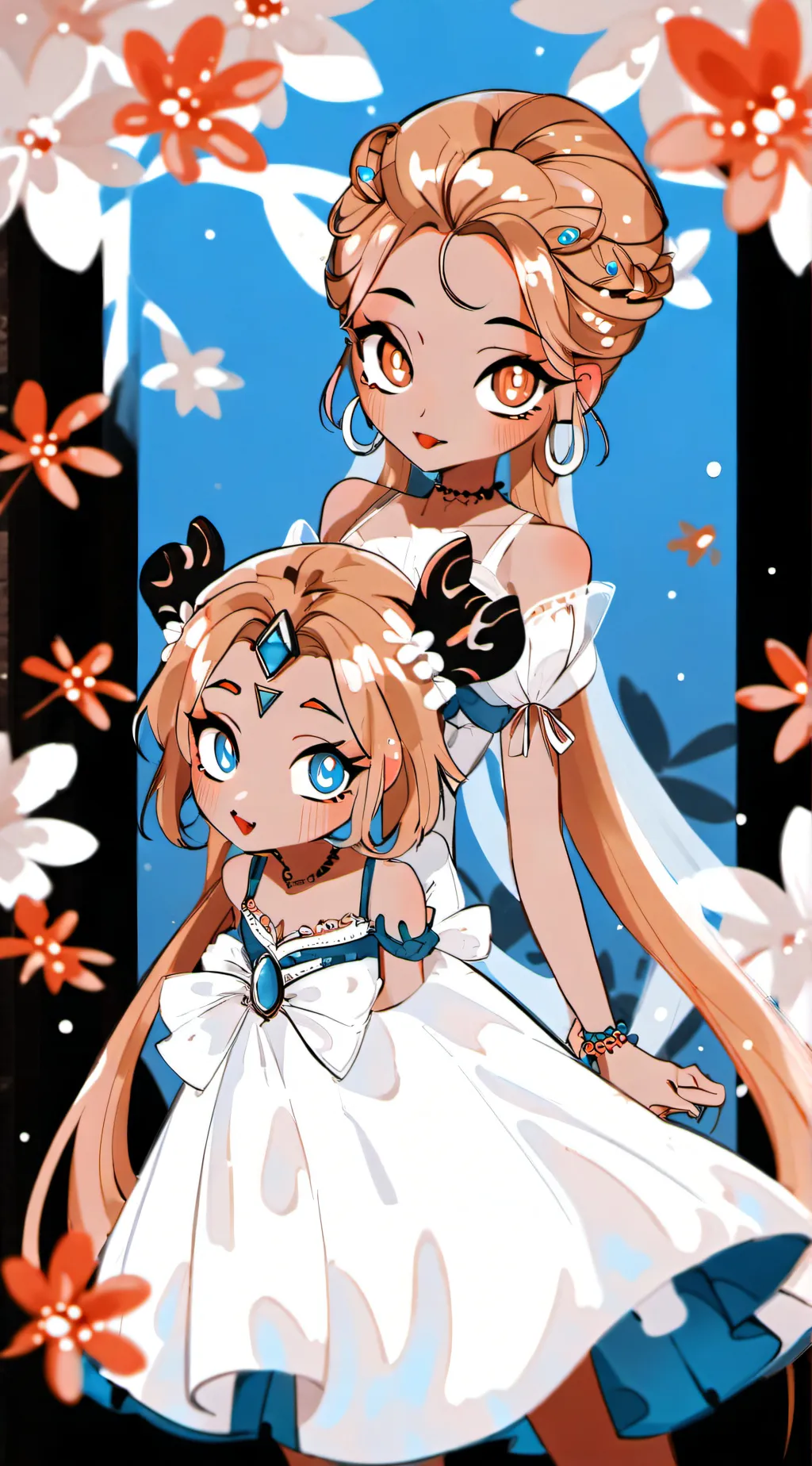 ai character: Katy background