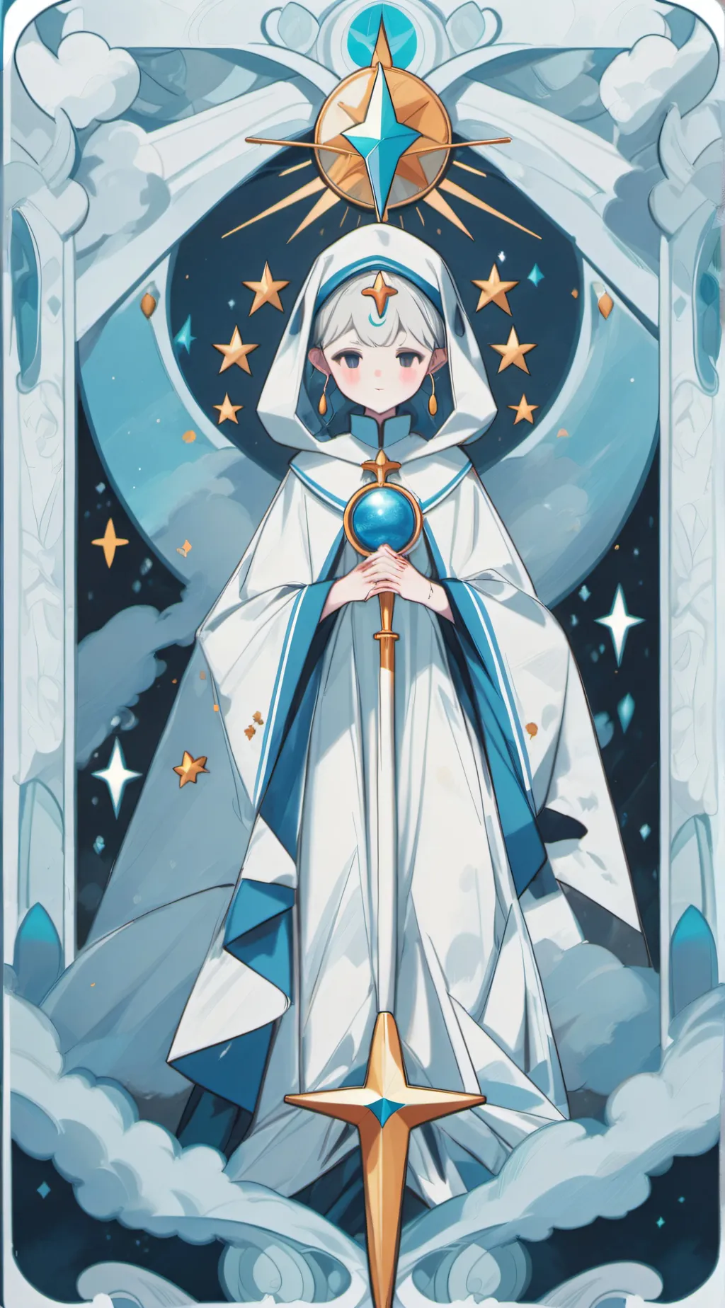 ai character: Aria background