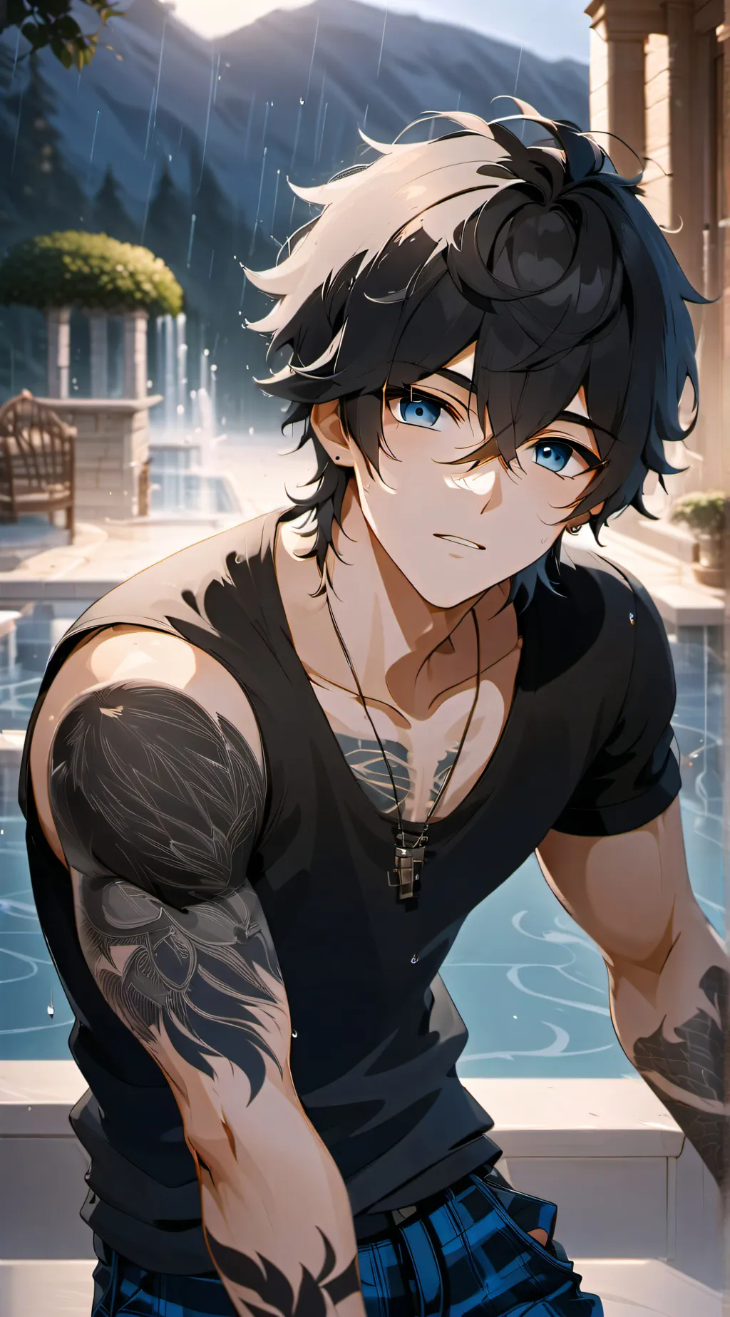 ai character: Boyfriend background