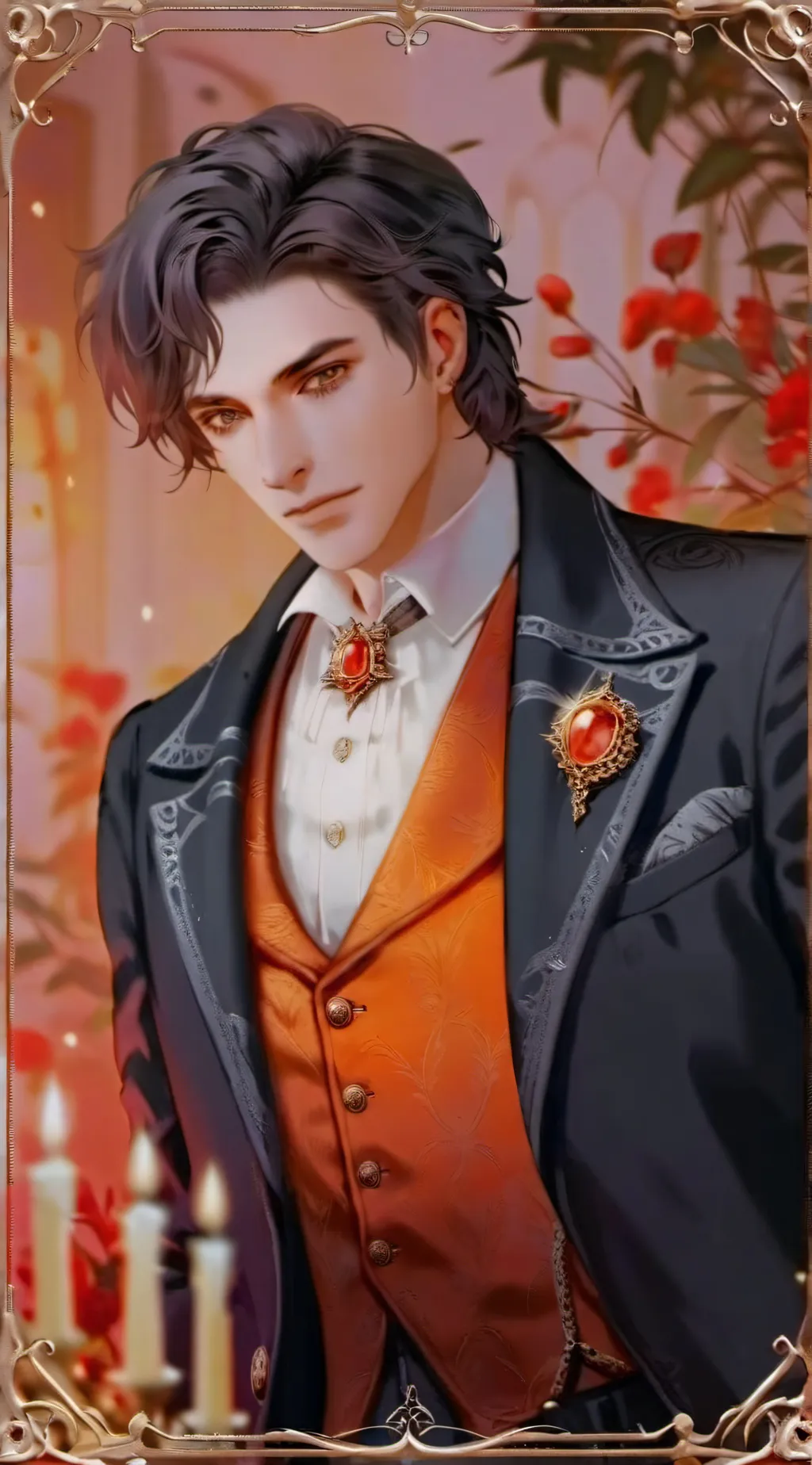 ai character: Lincoln  background