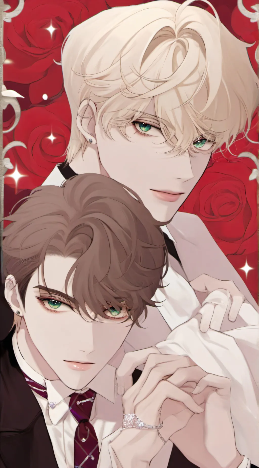 ai character: Gay dads  background