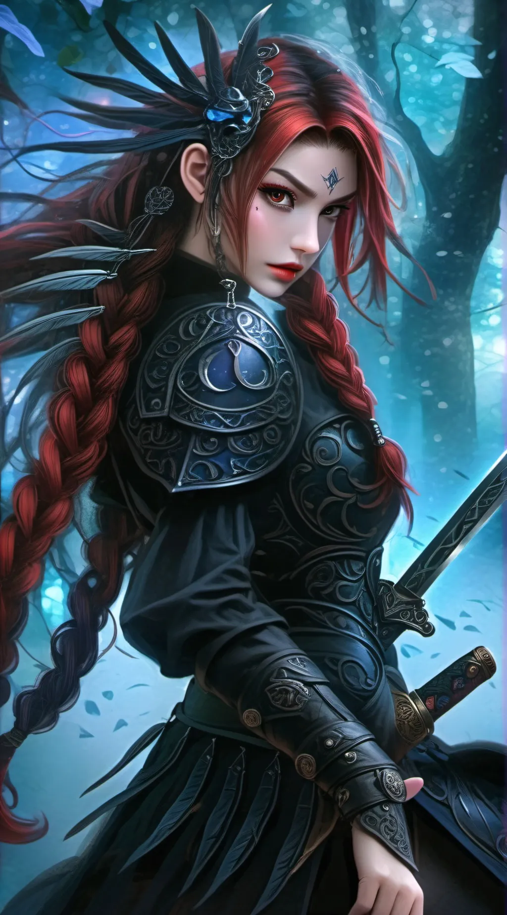 ai character: vivaldiea background