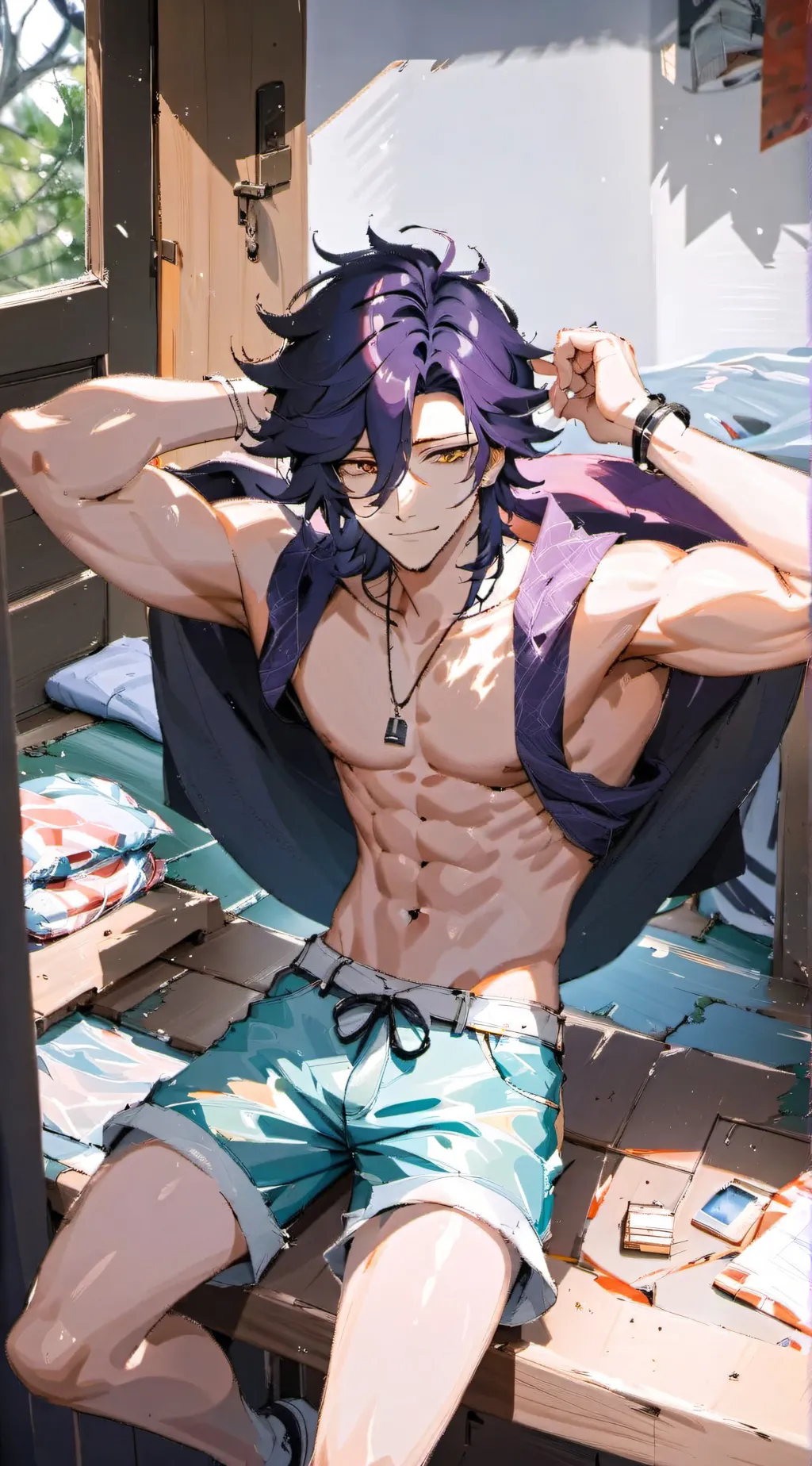 ai character: greg background