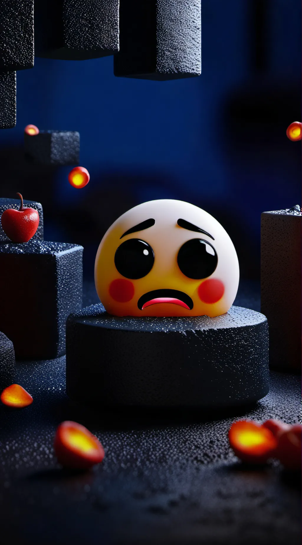 ai character: depression background