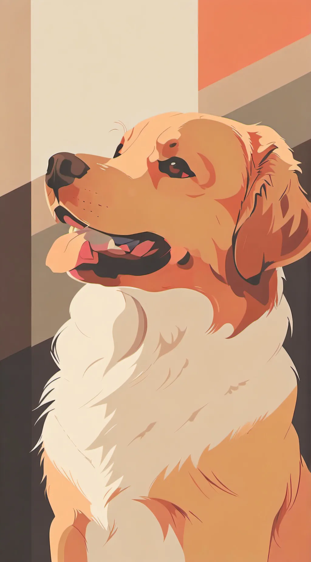 ai character: ur dog background