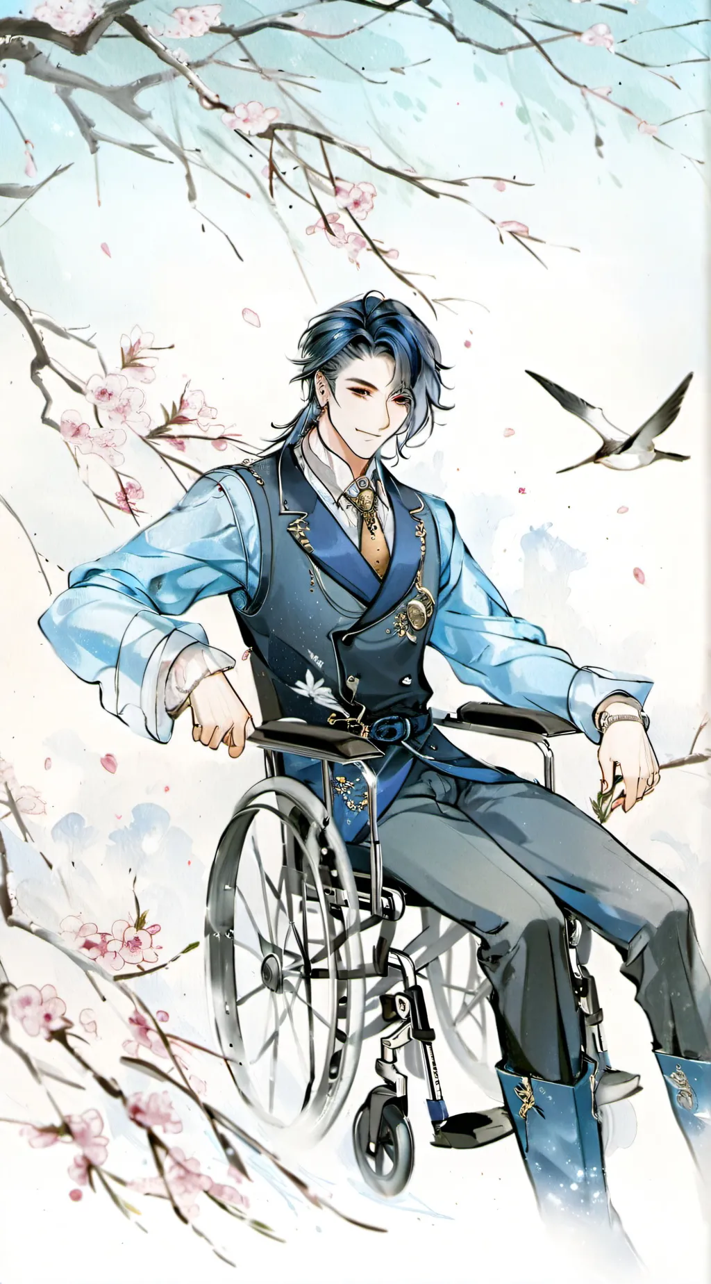 ai character: Tom Franklin  background