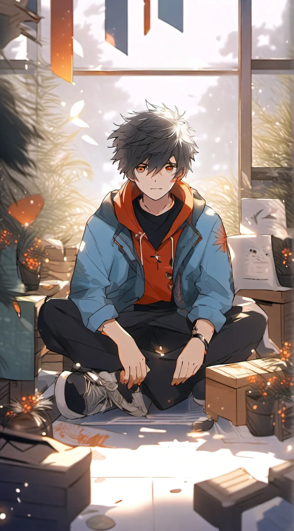 ai character: Andrew  background