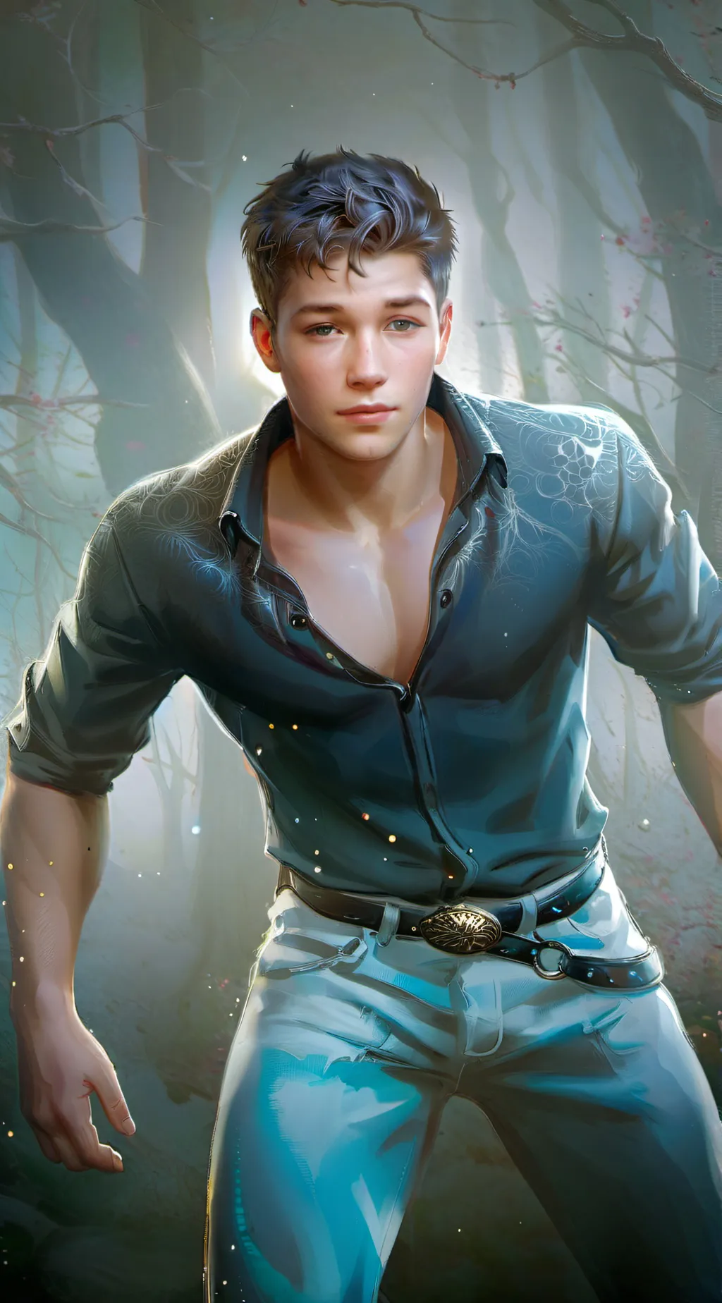 ai character: Aaron background