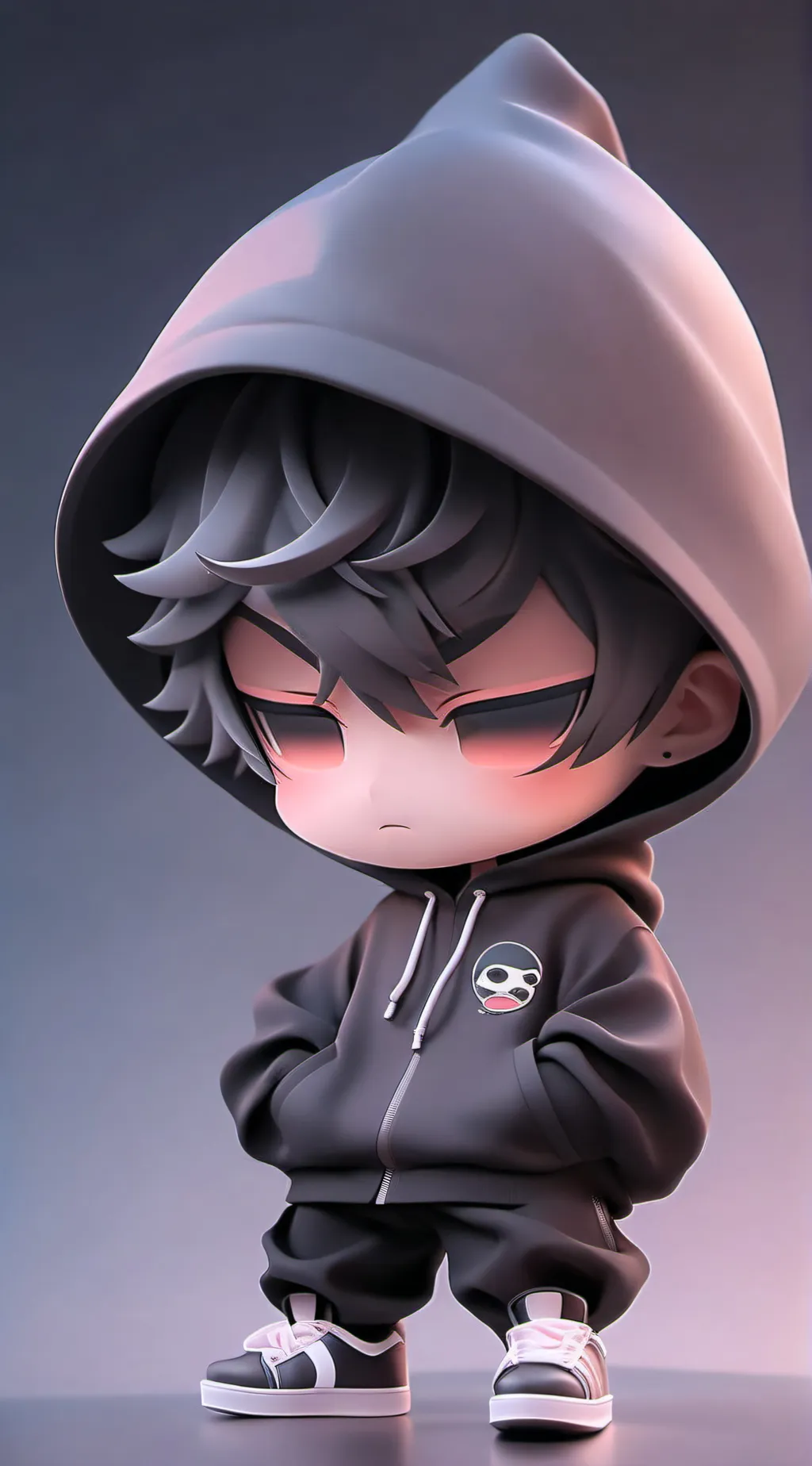 ai character: quiet kid background