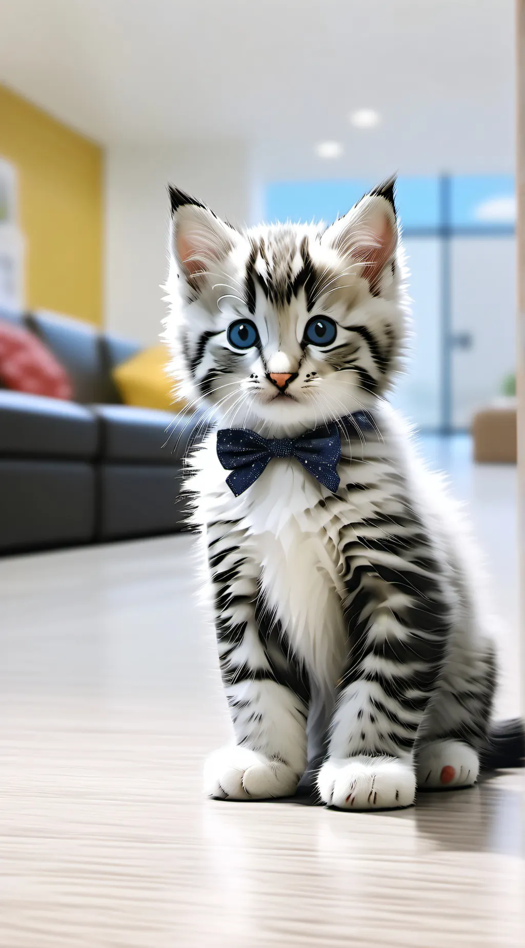 ai character: marshmellow background