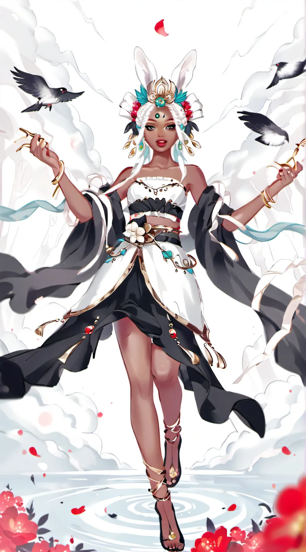 ai character: Kiara background
