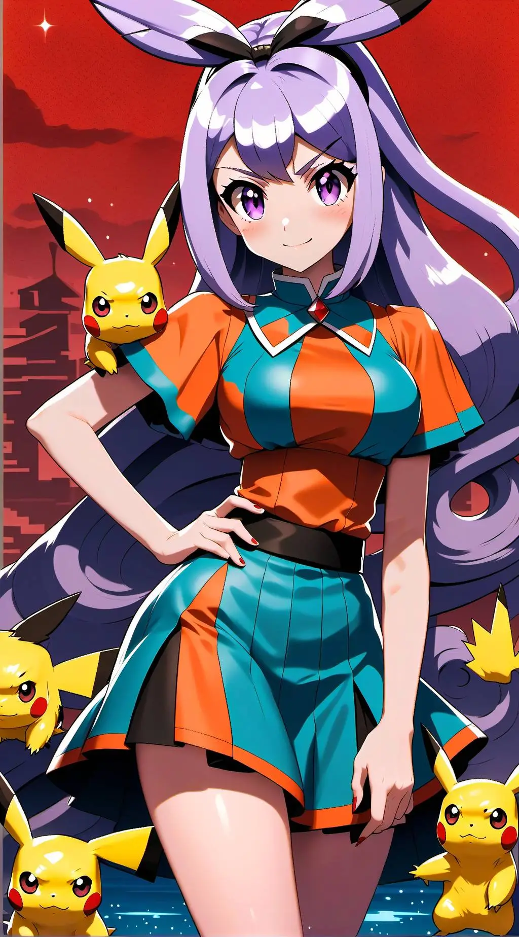 ai character: Sakura Iono background