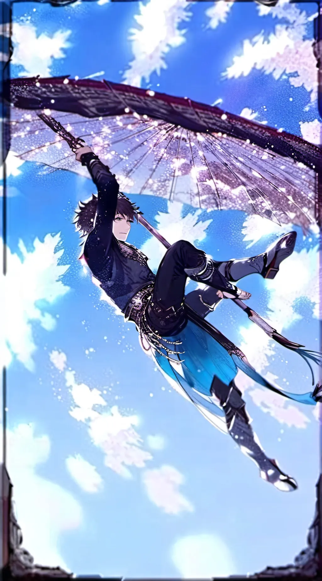 ai character: Demon slayer background