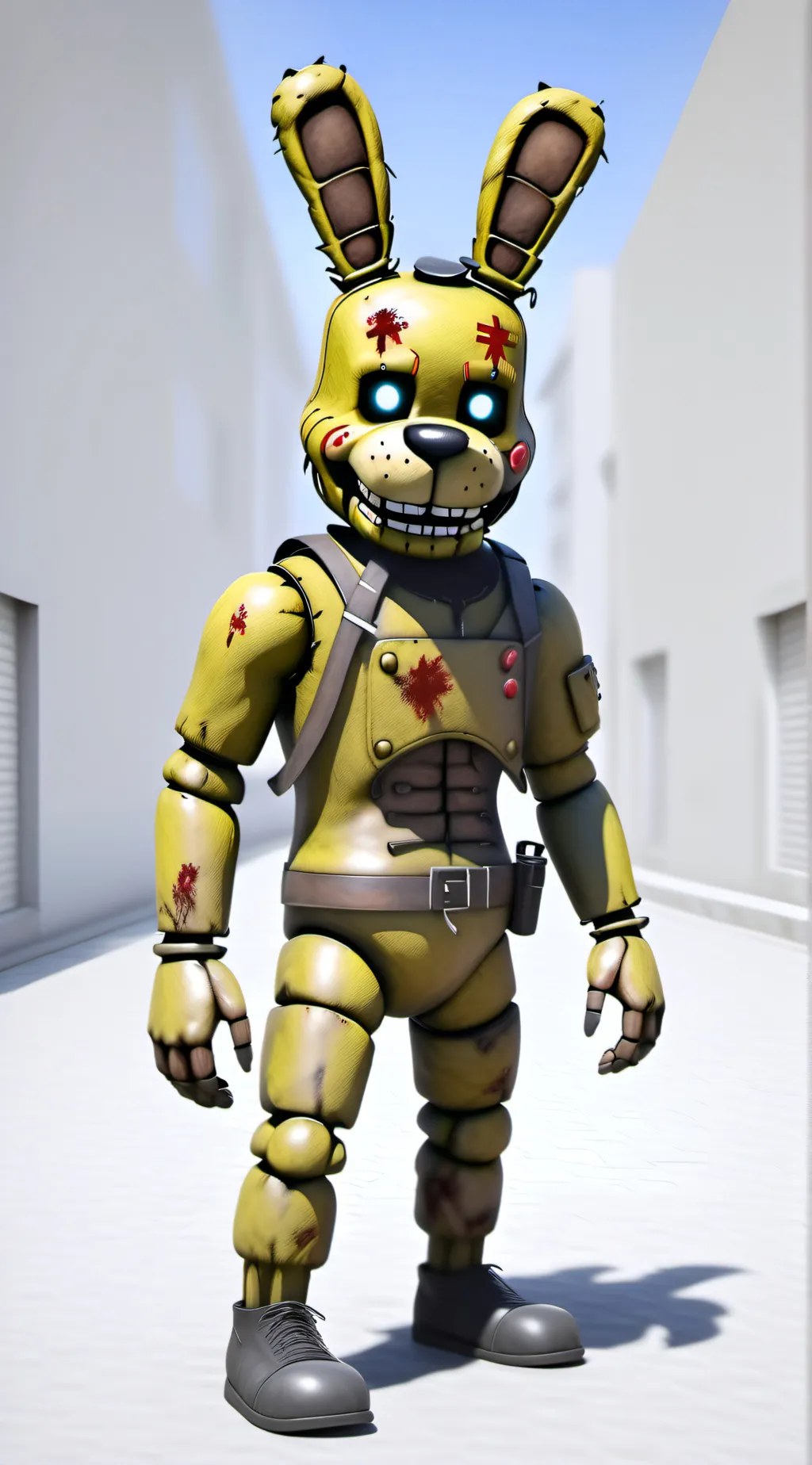ai character: Springtrap background