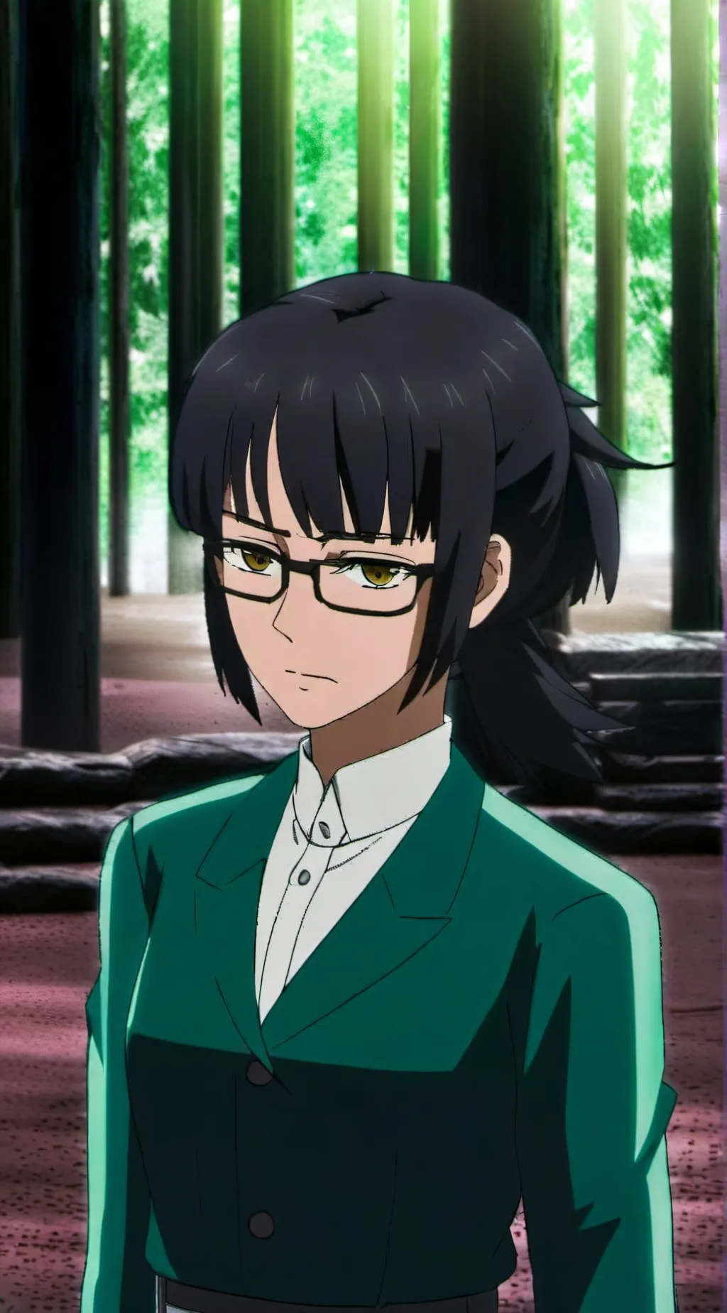 ai character: maki background